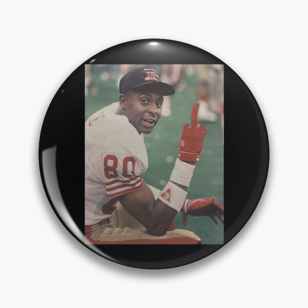 Aperçu de l'œuvre Jerry Rice fait un doigt d'honneur, football américain de San Francisco M0075 -TH2 S créée et vendue par alimehdidshop.