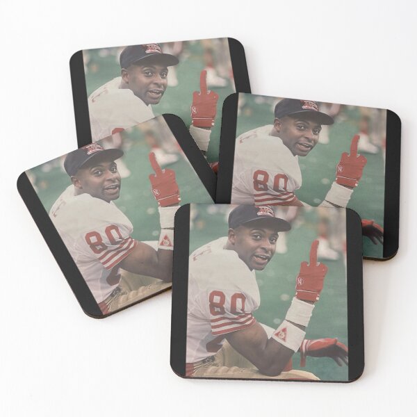 Item preview,  Jerry Rice Flipping The Bird, American San Francisco Football M0075 -TH2 S designed and sold by alimehdidshop.