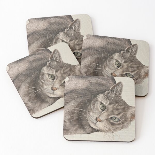 Item preview, Cat painting  designed and sold by Montgoe3.