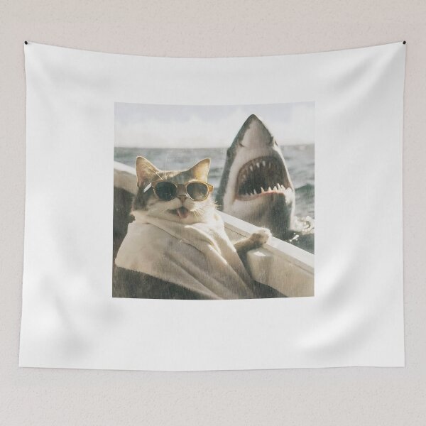 Item preview, Vintage Wash Funny Vacation Cat designed and sold by Szekeresrenato.
