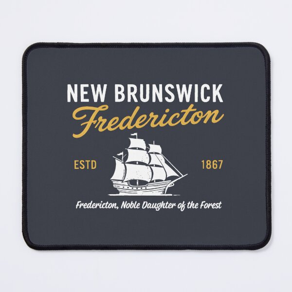 Item preview, Fredericton New Brunswick Canada Simple Boat Pride Motto  designed and sold by HowToCanadian.