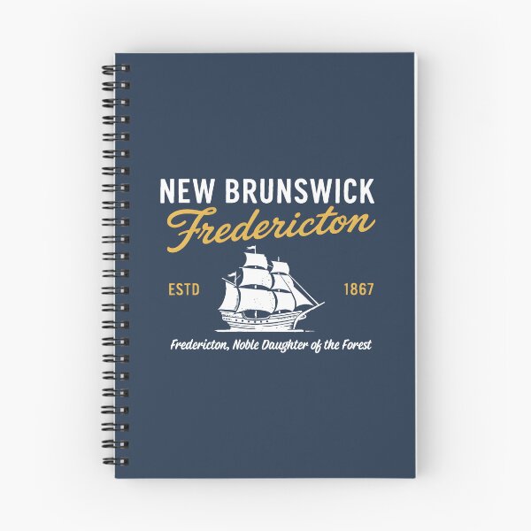 Item preview, Fredericton New Brunswick Canada Simple Boat Pride Motto  designed and sold by HowToCanadian.