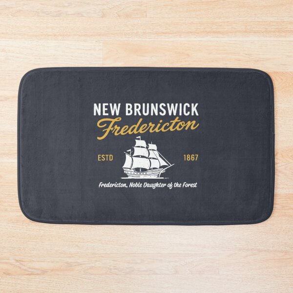 Item preview, Fredericton New Brunswick Canada Simple Boat Pride Motto  designed and sold by HowToCanadian.