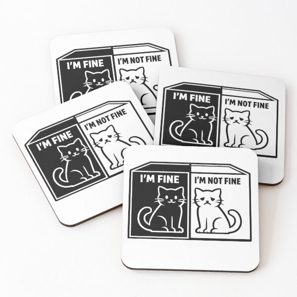 Item preview, Schrödinger’s Mood Cat Design designed and sold by Tender Flower Clothing.