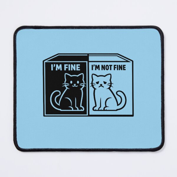 Item preview, Schrödinger’s Mood Cat Design designed and sold by Tender Flower Clothing.