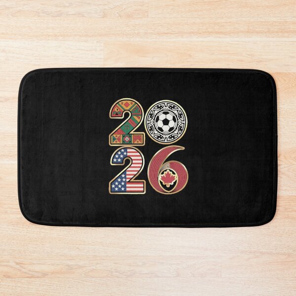Item preview, 2026 Football Countries Design – USA, Canada & Mexico Inspired Art designed and sold by Verycutethings.