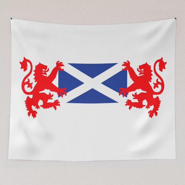 Item preview, Saltire with Lions Rampant designed and sold by Murph's Images.