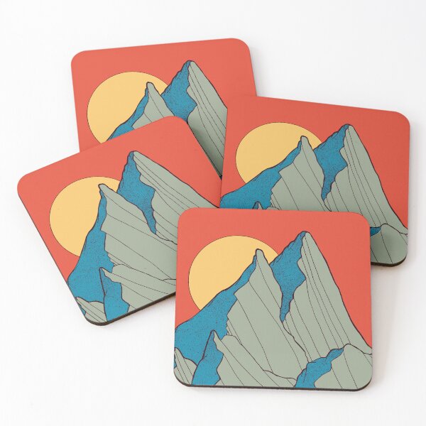 Item preview, Blue grass peaks designed and sold by Swadeillustrations.