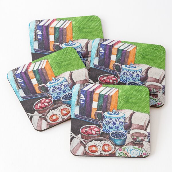 Item preview, Blue Teapot & Morning Tales designed and sold by aryas-palette.