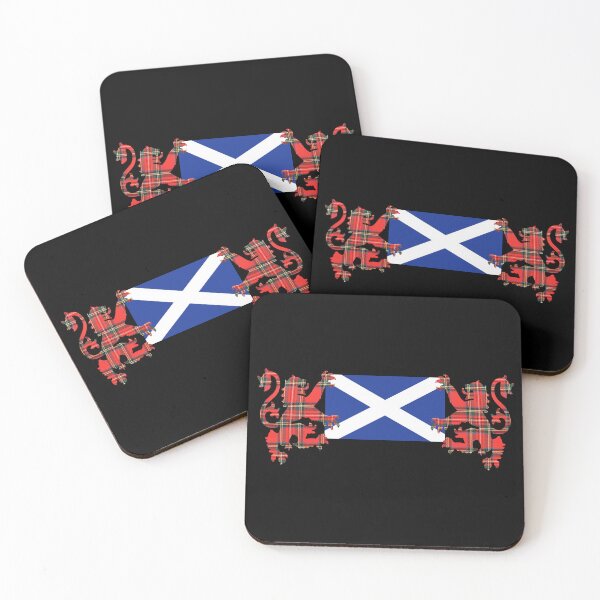 Artikelvorschau, Tartan-Löwen mit Andreaskreuz entworfen und verkauft von Murph's Images.
