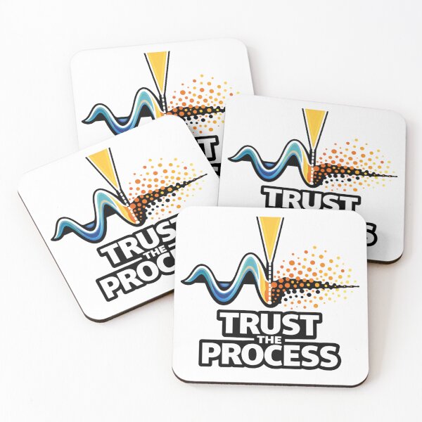 Item preview, Trust The Process Quantum Wave designed and sold by Tender Flower Clothing.