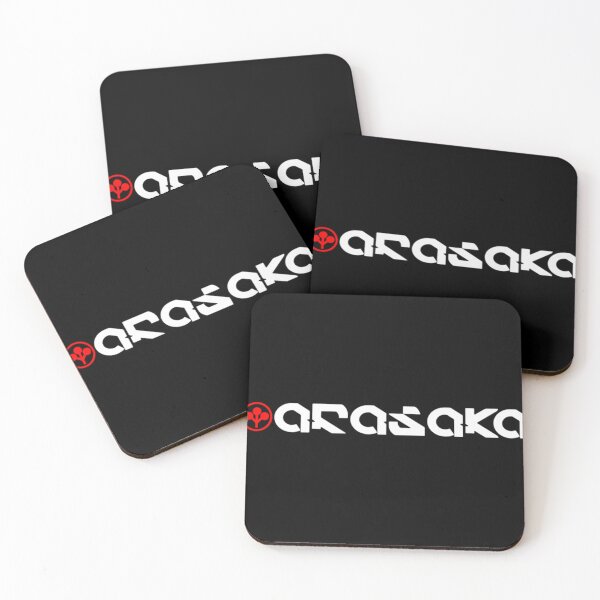 Item preview, Arasaka Logo With Text Arasaka Corporation Logo Cyberpunk designed and sold by ItsKishoreKumar.