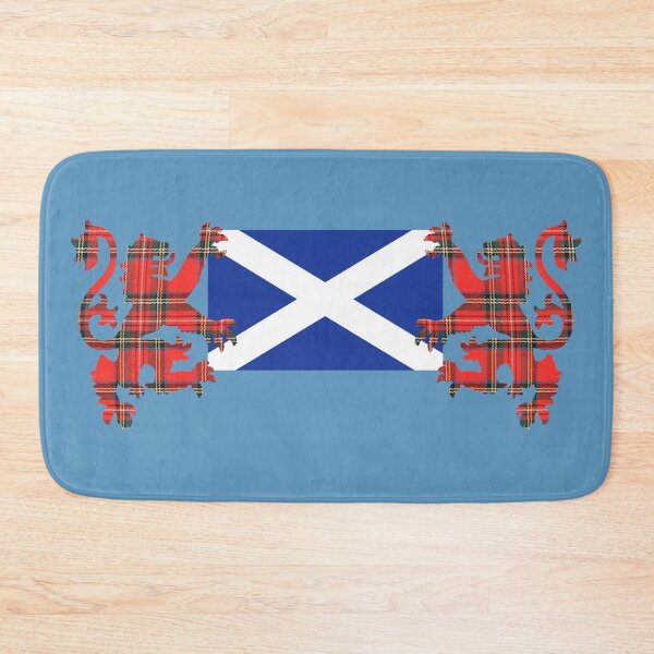 Item preview, Saltire with Tartan Lions  designed and sold by Murph's Images.