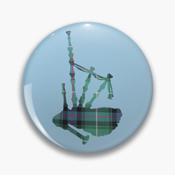 Item preview, Tartan Pipes MacDonald of the Isles Hunting designed and sold by Murph's Images.