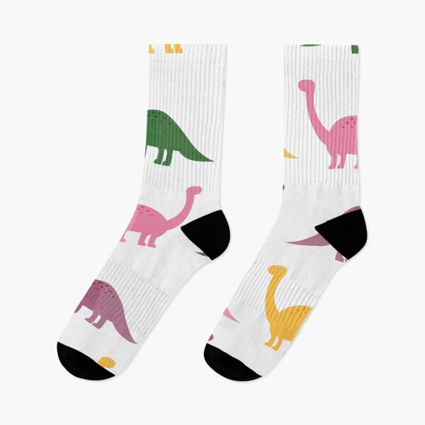 Item preview, Colourful dinos on white designed and sold by reneesillus.