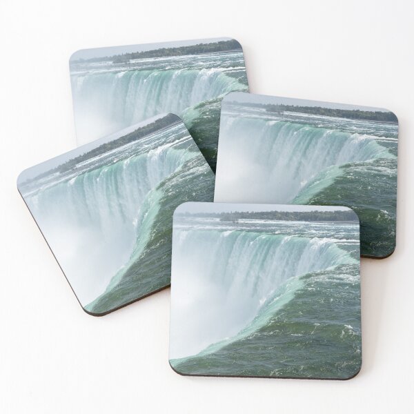 Item preview, Clear Water Over the Edge - Niagara Falls Close Up designed and sold by Georgia Mizuleva.