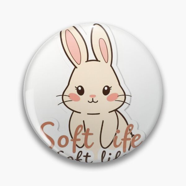 Item preview, soft life sticker  designed and sold by Femwealth.