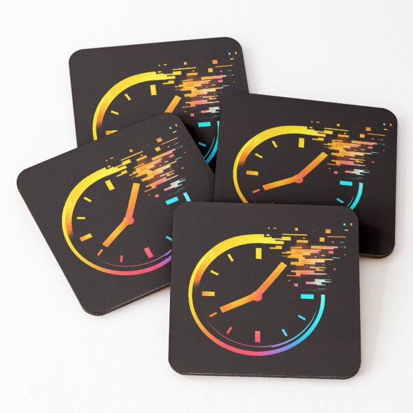 Item preview, Glitch Time Symbol Minimalist Design designed and sold by Tadeusz1.