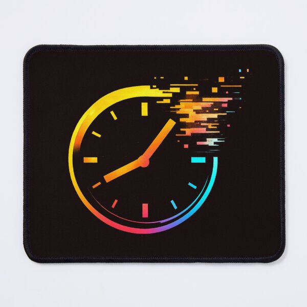 Item preview, Glitch Time Symbol Minimalist Design designed and sold by Tadeusz1.