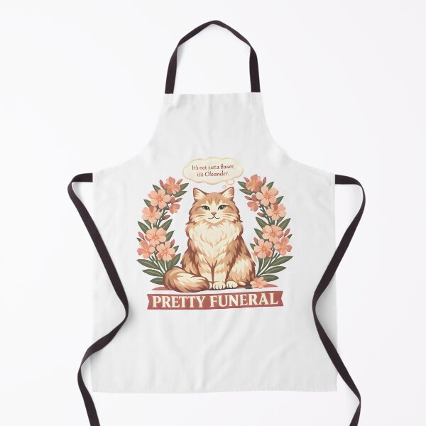 Item preview, Pretty Funeral – It’s Not Just a Flower, It’s Oleander | Toxic Plants for Cats Vet Humor designed and sold by Bettybee00.