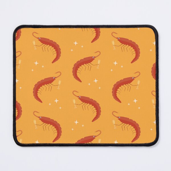 Item preview, Toasting shrimps on orange designed and sold by reneesillus.