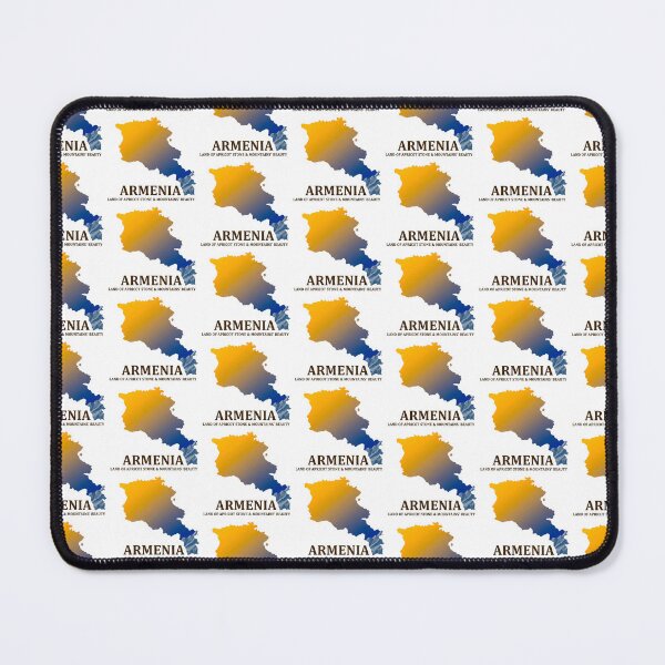 Item preview, Armenia Map Land of Apricot Stone and Mountains Beauty Art designed and sold by AbulailArt.