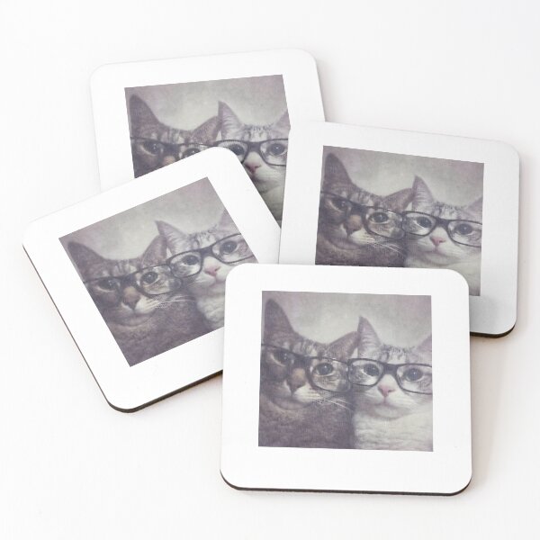 Item preview, Vintage Wash Nerdy Cats designed and sold by Szekeresrenato.