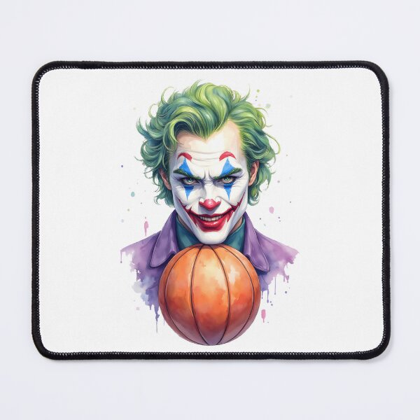Item preview, Joker face and basketball ball designed and sold by pixeldizajn.