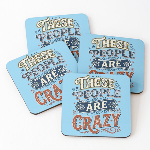 Item preview, These People Are Crazy Vintage Circus Aesthetic Quote designed and sold by axiksa10.