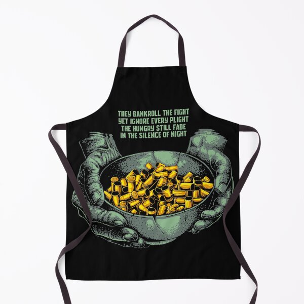 Item preview, Bankroll the Fight, Ignore the Hungry – Anti War Political Protest Art designed and sold by xiir.