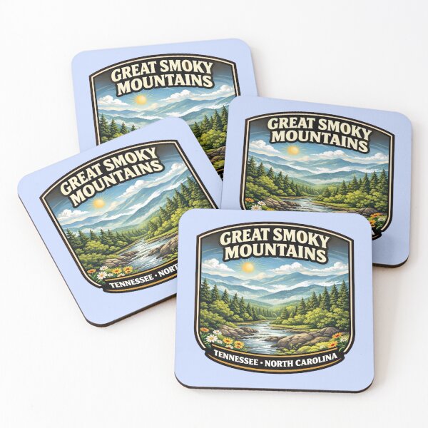 Item preview, Great Smoky Mountains - Tennessee and North Carolina designed and sold by Myra365Art.