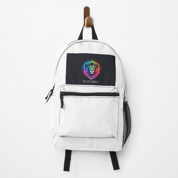 Item preview, Neon Lion Shield – Colorful Majestic Lion Logo Design designed and sold by GorgosStore.