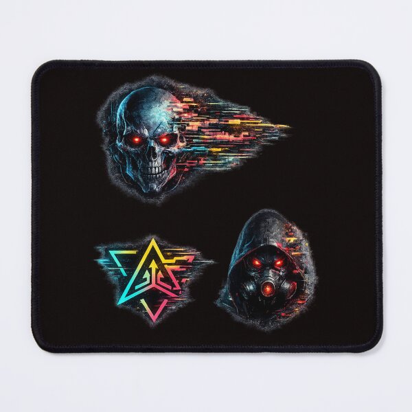 Item preview, Cyber Glitch Icons Set Minimalist Futuristic Design designed and sold by Tadeusz1.