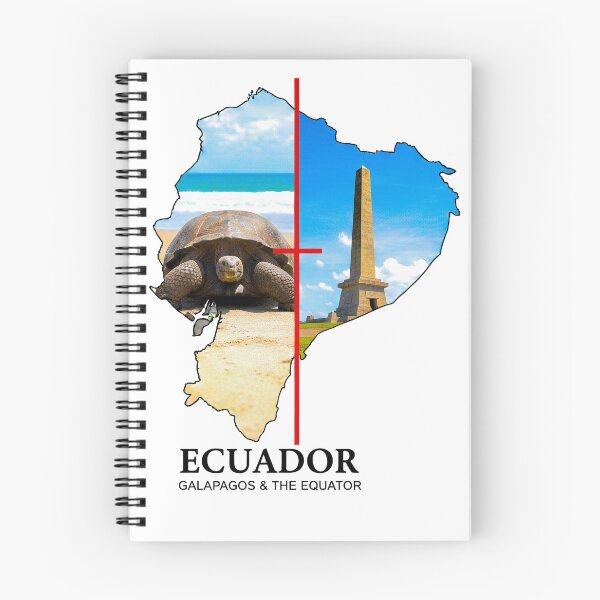 Item preview, Mapa de Ecuador, Tortuga de Galápagos y Monumento Ecuatorial Arte designed and sold by AbulailArt.