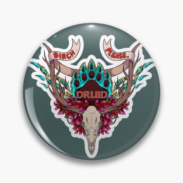 Item preview, Birch Please. Druid Design from Dungeons & Dragons designed and sold by Chairae Art.