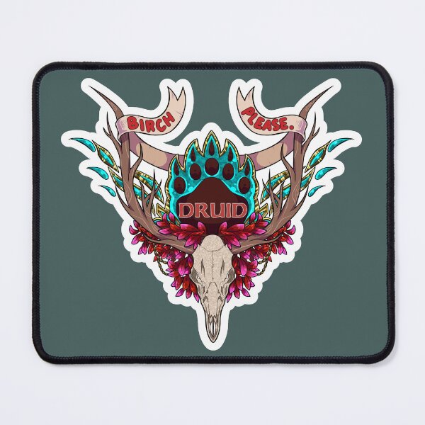 Item preview, Birch Please. Druid Design from Dungeons & Dragons designed and sold by Chairae Art.