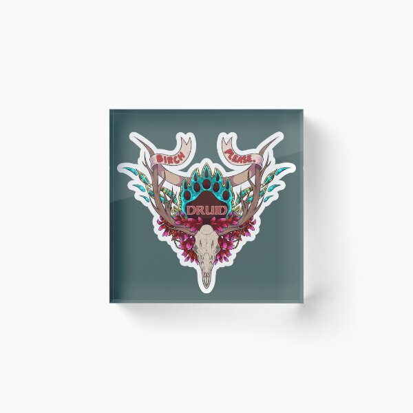 Item preview, Birch Please. Druid Design from Dungeons & Dragons designed and sold by Chairae Art.