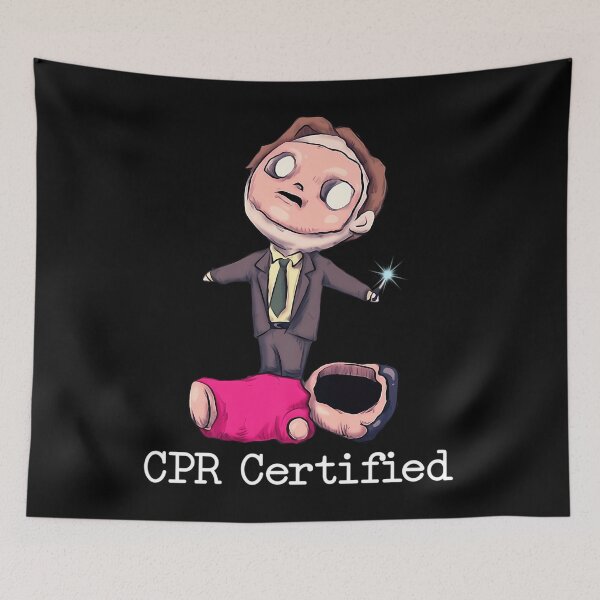 Item preview,  Dwight Schrute First Aid Cpr Certified  designed and sold by CeLLa-Store.