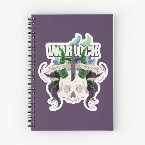 Item preview, Hexed & Perplexed. Warlock Design from Dungeons & Dragons designed and sold by Chairae Art.