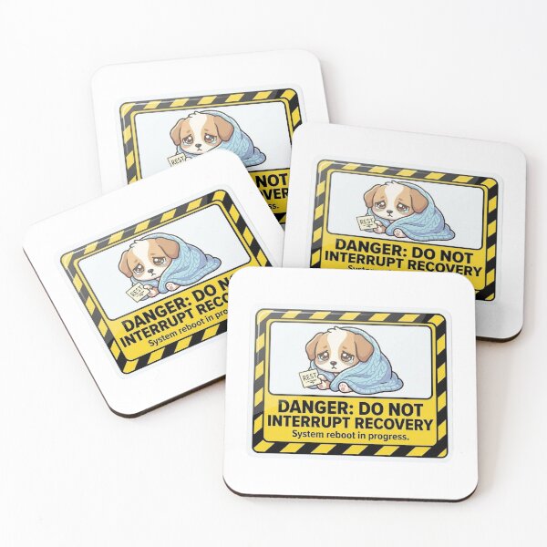 Item preview, Danger Do Not Interrupt Recovery Puppy designed and sold by Visual Dept..