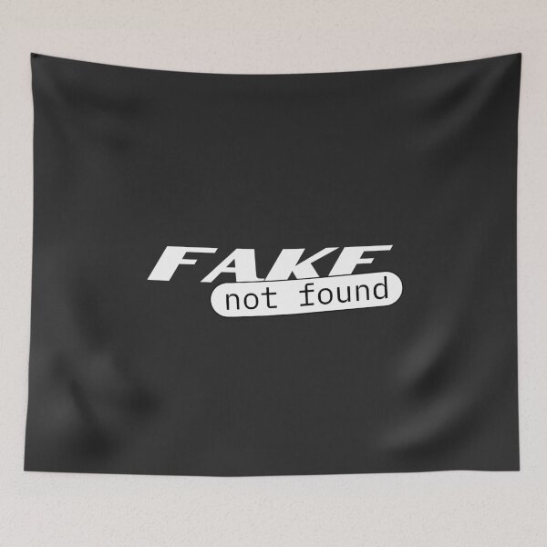 Item preview, Fake Not Found - Streetwear Parody Aesthetic designed and sold by ROD.
