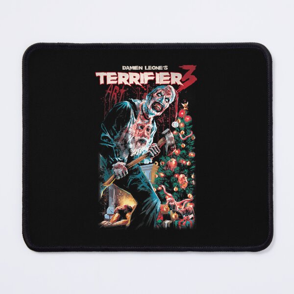 Item preview, Terrifier 3 Haunting Holiday Christmas Tree Poster Horror T-Shirt designed and sold by VillociShop.