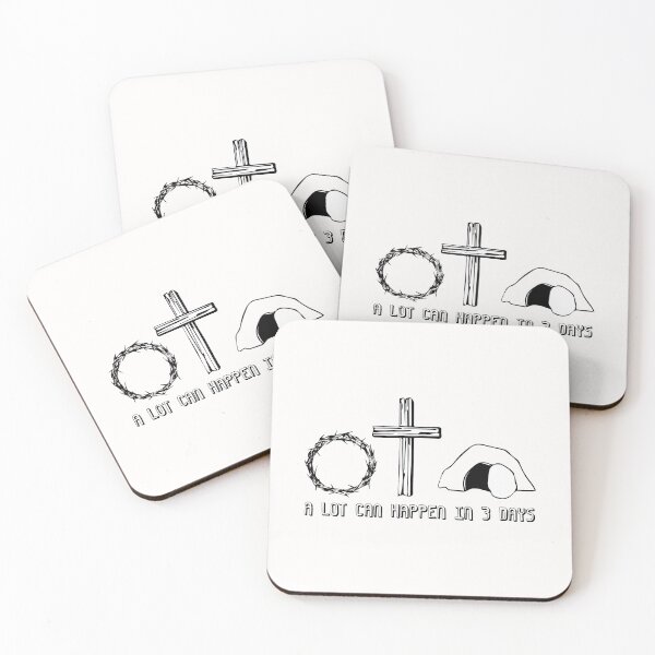 Item preview, Easter Christian A Lot Can Happen In 3 Days Religious Easter Christian Cross designed and sold by Vinsinv.