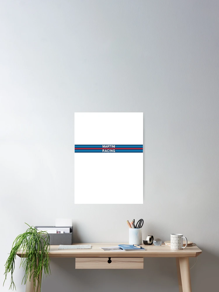 Thumbnail 2 of 3, Poster, Martini Racing Stripe designed and sold by PatternDesign01.