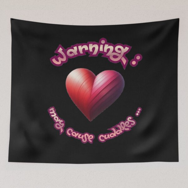 Item preview, Cuddle Alert – Art with Heart! designed and sold by Catfcreations.