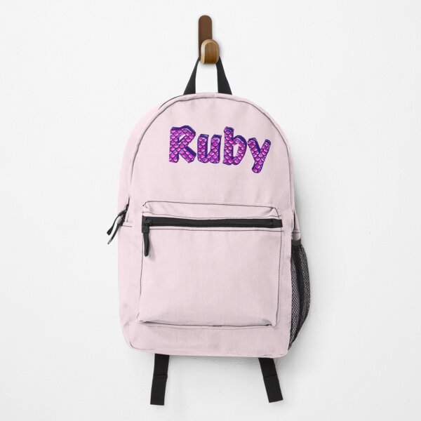 Item preview, Ruby in mermaid theme popular girls name personalised personalized gifts designed and sold by Artonmytee.