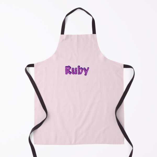 Item preview, Ruby in mermaid theme popular girls name personalised personalized gifts designed and sold by Artonmytee.