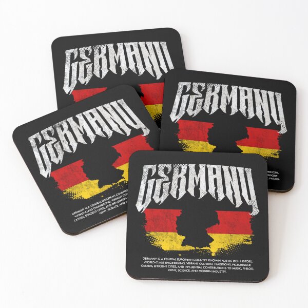 Item preview, Germany Flag Map designed and sold by Ruinn Store.