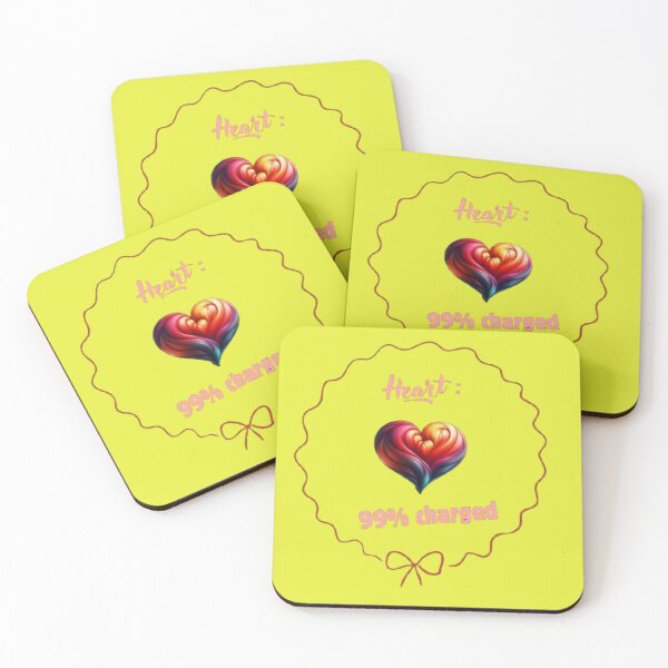 Item preview, Heart 99% Charged – Love at Full Power designed and sold by Catfcreations.
