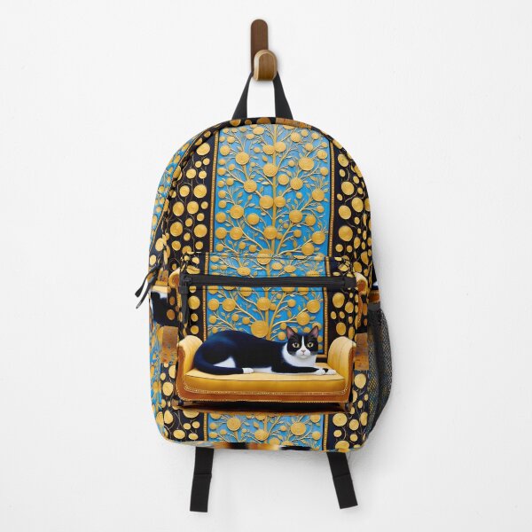 Item preview, Klimt Cat with Golden Tree designed and sold by Vicky Brago-Mitchell®.